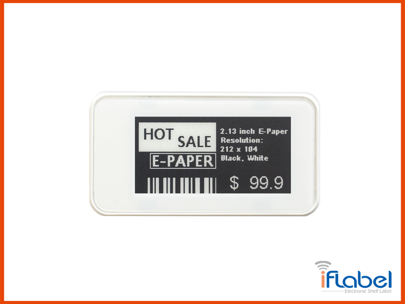 2.13寸NFC电子货架标签/无电池/无线传输电子标签