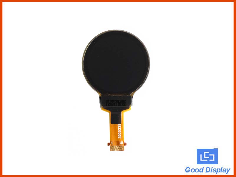 0.75寸圆形OLED液晶显示屏/小尺寸圆形OLED模块 GDOR0075W